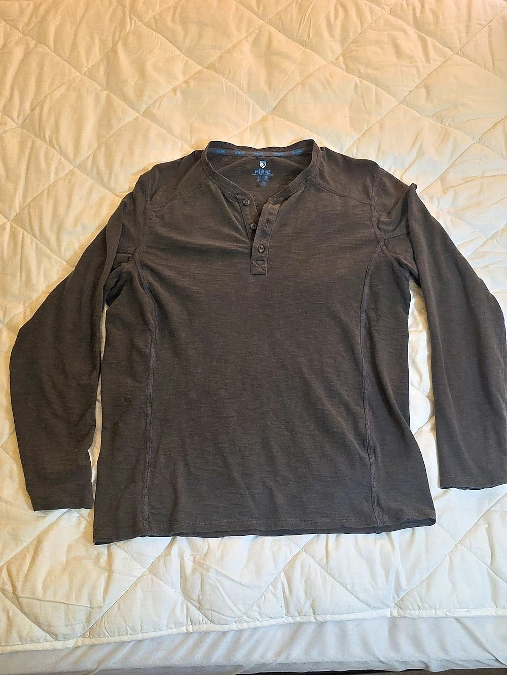 Kuhl Rukus Henley Men's Long Sleeve Henley Large